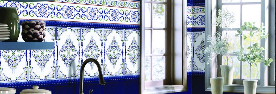 Patio andaluz es una serie de grandes decorados 